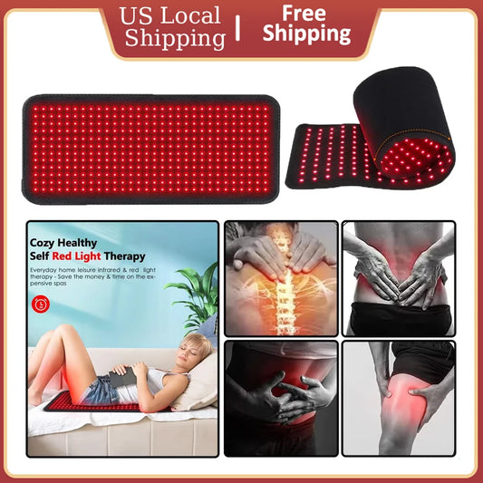 Red Light Therapy Pad for Back and Joint Pain Relief