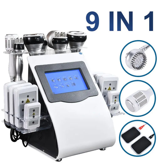 9 in 1 Ultrasonic Cavitation Machine for Weight Loss and Slimming